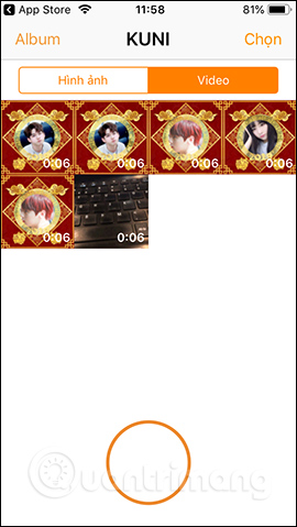 How to edit classic photos on KUNI Cam Picture 6