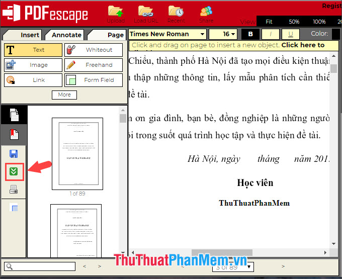 How to edit directly on PDF files like Word files Picture 8