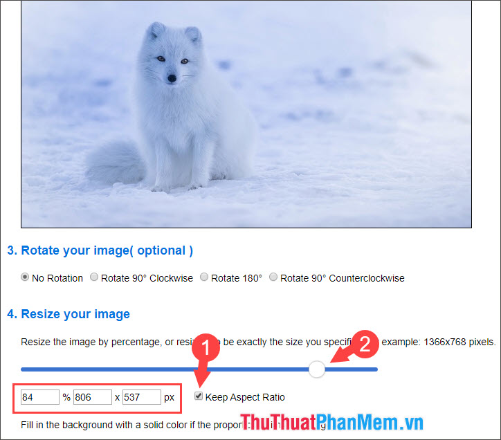 How to edit image size fast and simple without installing software Picture 6
