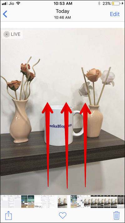 How to edit Live Photos on iOS 11 Picture 10