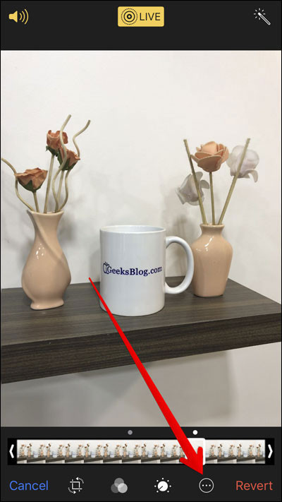 How to edit Live Photos on iOS 11 Picture 5