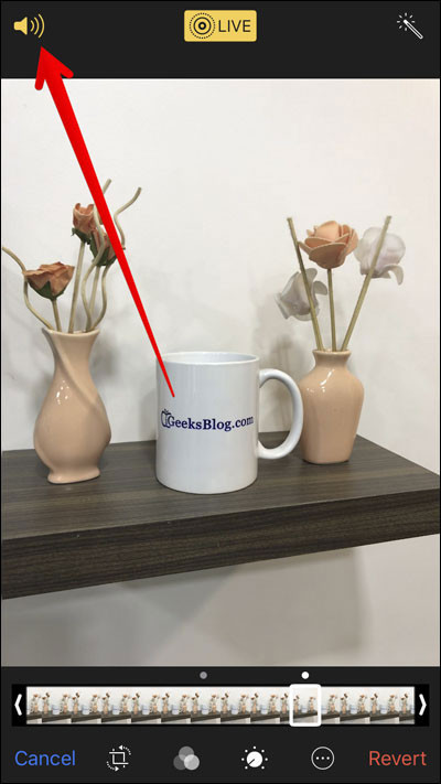 How to edit Live Photos on iOS 11 Picture 8