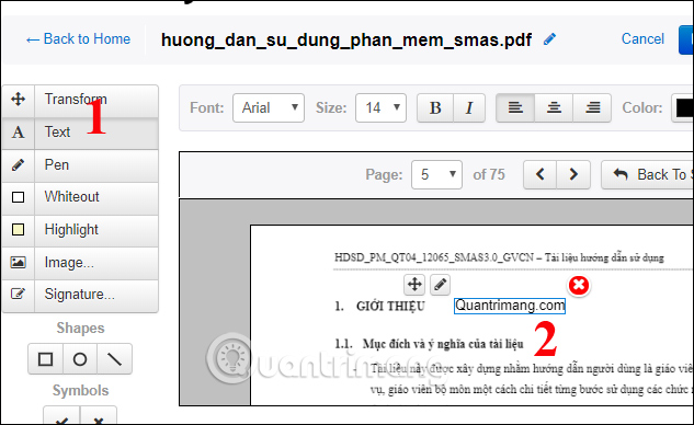 How to edit PDF files online Picture 3