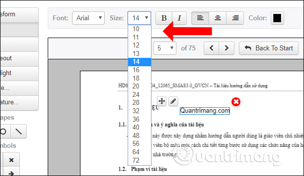 How to edit PDF files online Picture 4