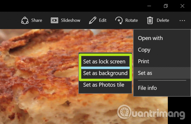 How to edit photos to fit the desktop on Windows 10 Picture 10