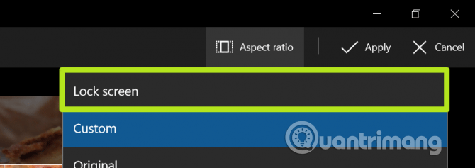 How to edit photos to fit the desktop on Windows 10 Picture 5