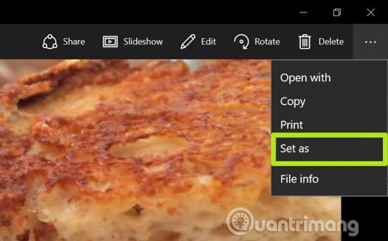 How to edit photos to fit the desktop on Windows 10 Picture 9