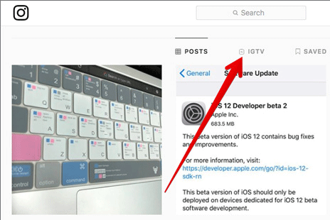 How to edit the title, description of IGTV video on instagram Picture 3