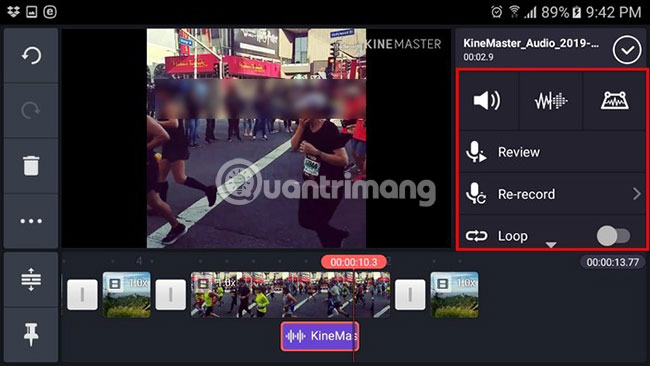 How to edit videos on Android with Kinemaster Picture 5