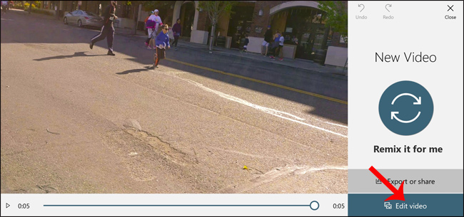 How to edit videos with Photos Windows 10 Fall Creators application Picture 4