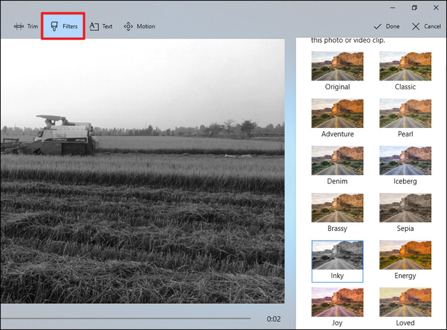 How to edit videos with Photos Windows 10 Fall Creators application Picture 7