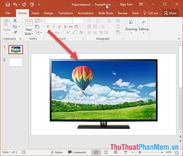 How to embed a Youtube video in a Powerpoint presentation Picture 1