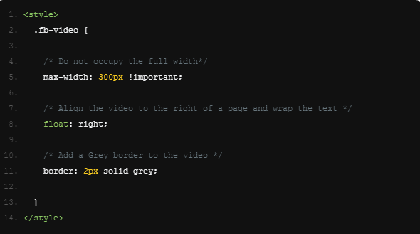 How to embed videos and articles from Facebook into any Website Picture 3