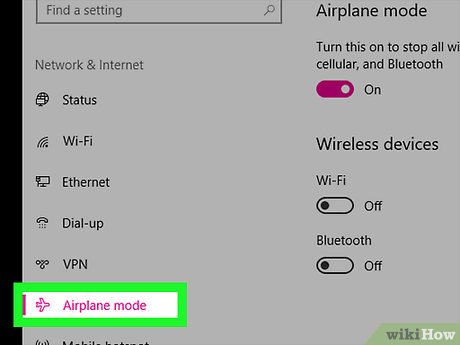How to Enable Airplane Mode in Windows 10 Picture 8