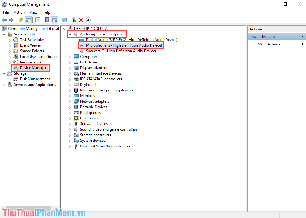 How to enable and disable Micro on Windows 10 Picture 11