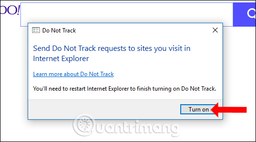 How To Enable Do Not Track Mode On The Browser