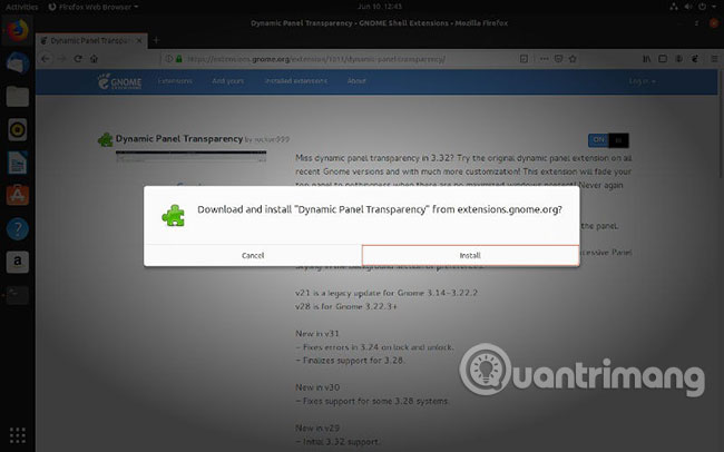 How to enable Dynamic Transparency on Ubuntu Picture 3
