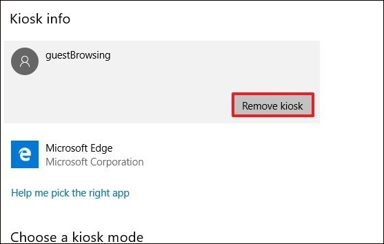 How to enable Kiosk Mode on Windows 10 Picture 10