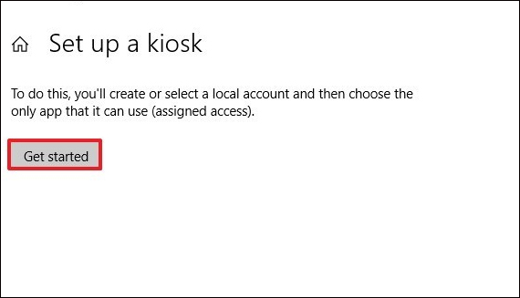 How to enable Kiosk Mode on Windows 10 Picture 3