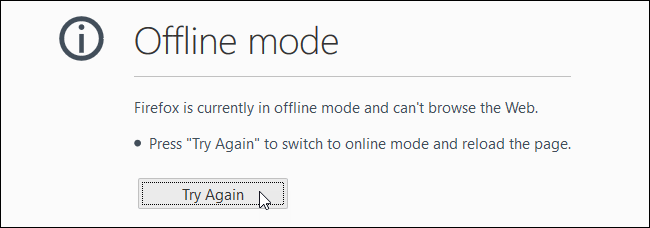 How to enable Offline browsing mode on Firefox browser? Picture 9