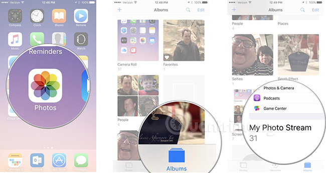 How to enable Photo Stream on iPhone, iPad Picture 2