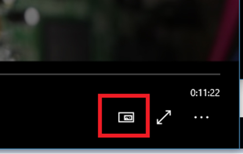 How to enable Picture in Picture Windows 10 Creators Picture 3