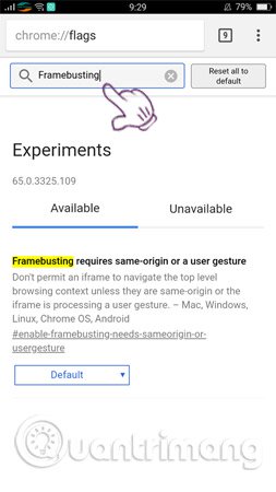 How to enable redirection blocking to malicious websites on Google Chrome Picture 5