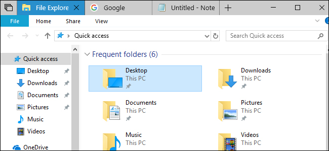 How to enable Sets feature to combine tabs into a Windows 10 Build 17666 window Picture 4