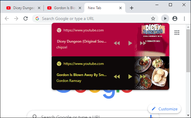 How to enable the Play button on the Chrome toolbar Picture 3