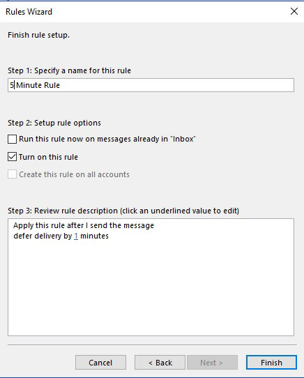 How to enable the Undo Send feature on Microsoft Outlook? Picture 5