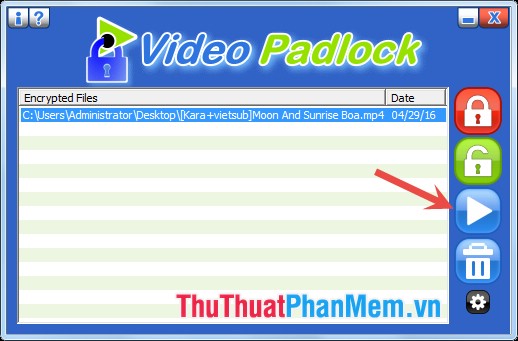 How to encrypt and secure videos with Video Padlock Picture 6