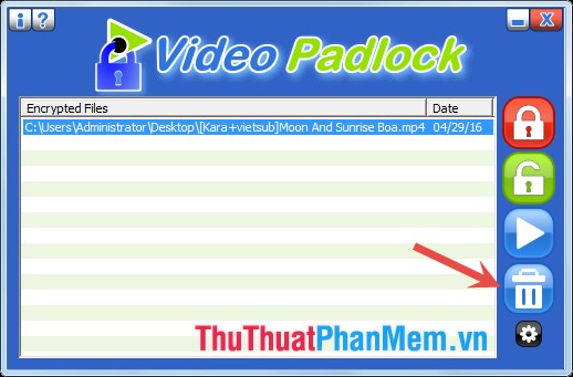 How to encrypt and secure videos with Video Padlock Picture 7