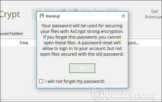 How to encrypt data with AxCrypt software Picture 5
