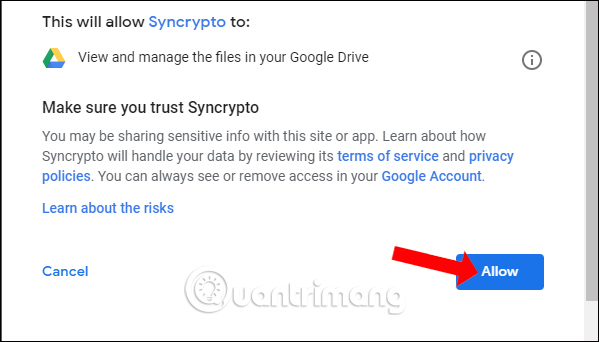 How to encrypt files on Google Drive with Syncrypto Picture 3