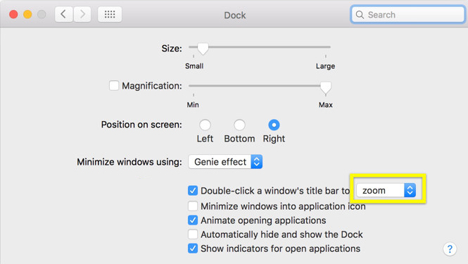 How to enlarge the window in OS X El Capitan does not overflow the screen Picture 4