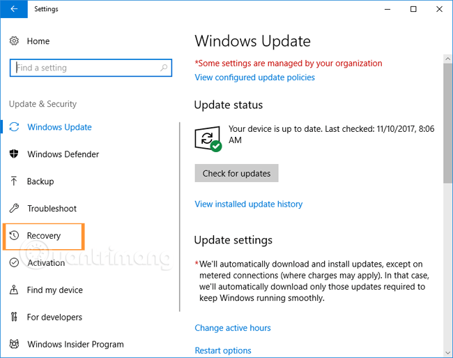 How to enter BIOS (UEFI) on Windows 10 Picture 4