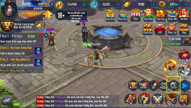 How to enter Giftcode game Ma Pedal Thien Quan Picture 1