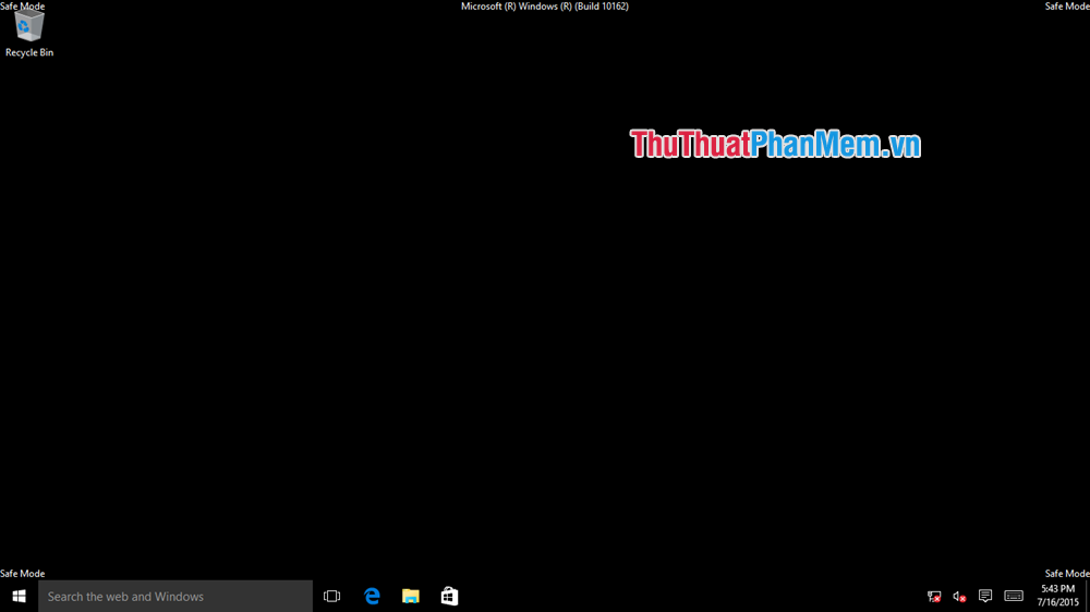 How to enter Safe Mode Windows 10 when booting fails Picture 11