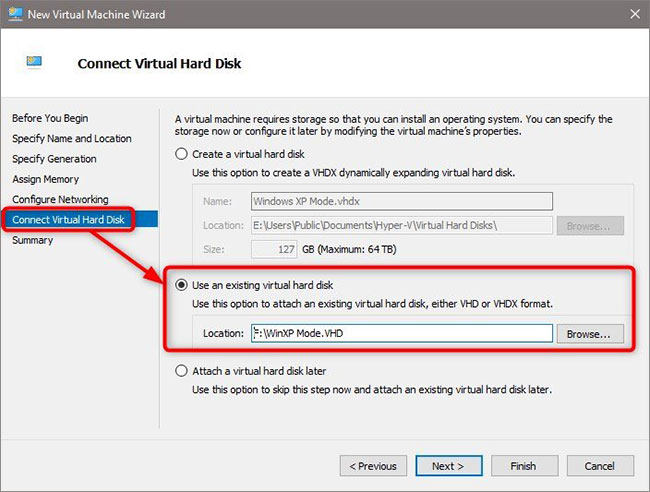 How to enter Windows XP mode from Windows 7 to Windows 10 Picture 3