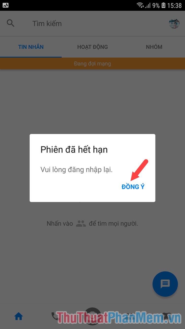 How to exit, log out of Messenger without removing the application Picture 13