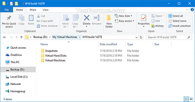 How to export Hyper-V virtual machines in Windows 10 Picture 8