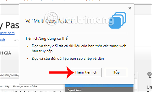 how to copy and paste in chrome