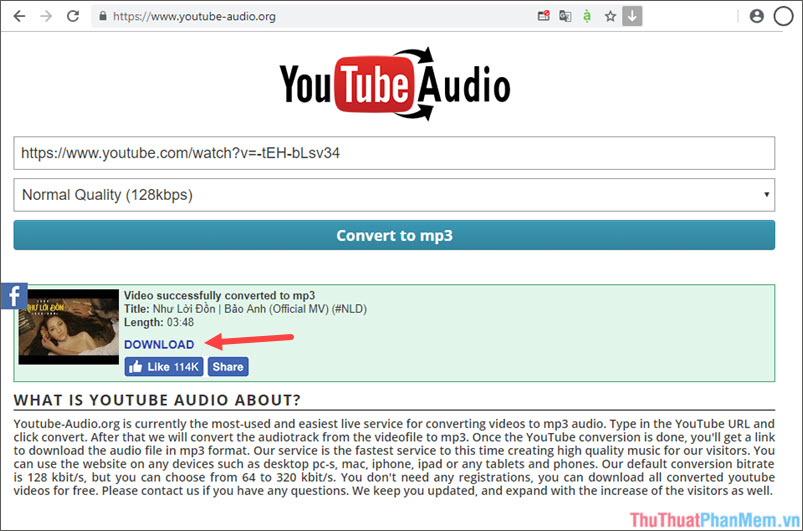 How to extract music from Youtube fast, high quality Picture 4