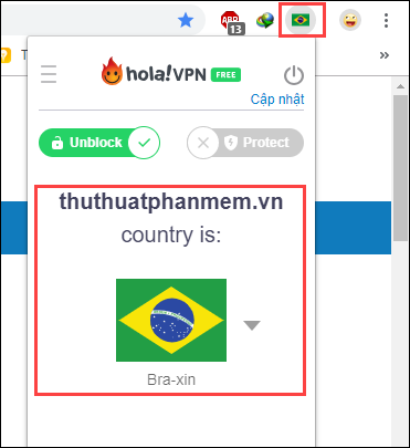 How to Fake IP on Chrome browser Picture 7