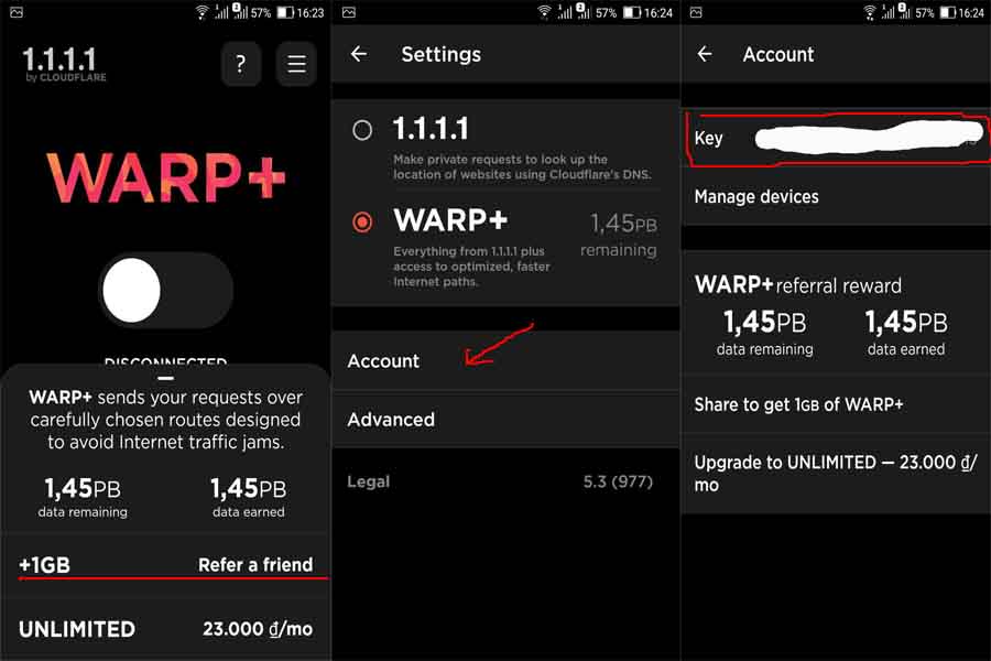 How to Fake IP on phone with 1111, Touch VPN, Turbo VPN Picture 4