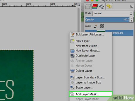 How to Feather Edges on GIMP Picture 7