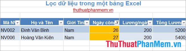 How to filter data in Excel Picture 11