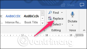 How to find and delete 2 blank spaces in Microsoft Word Picture 2