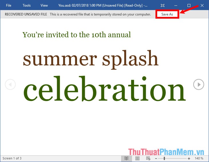 How to find and recover unsaved word files (save) in Word Picture 5