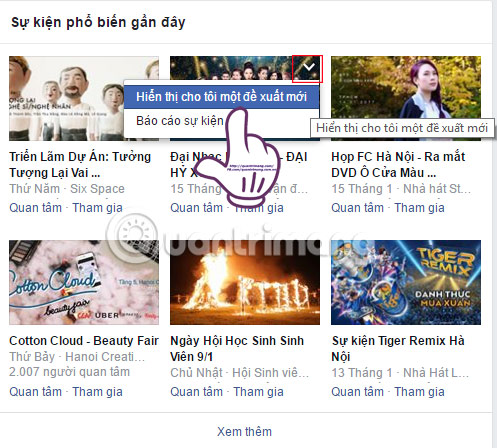 How to find events, activities, festivals on Facebook Picture 3